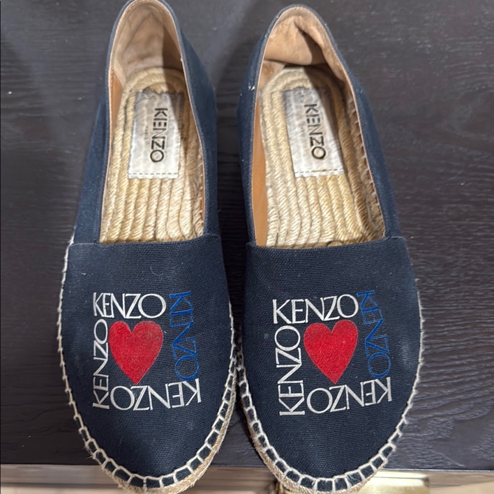 Kenzo Espadrilles with Heart Design